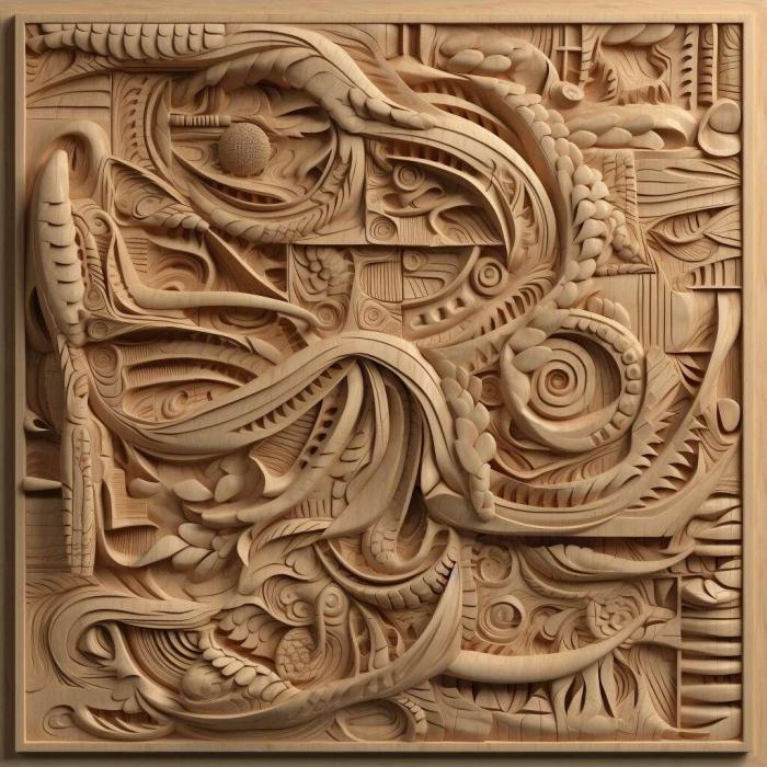 نموذج ثلاثي الأبعاد لآلة CNC 3D Art 